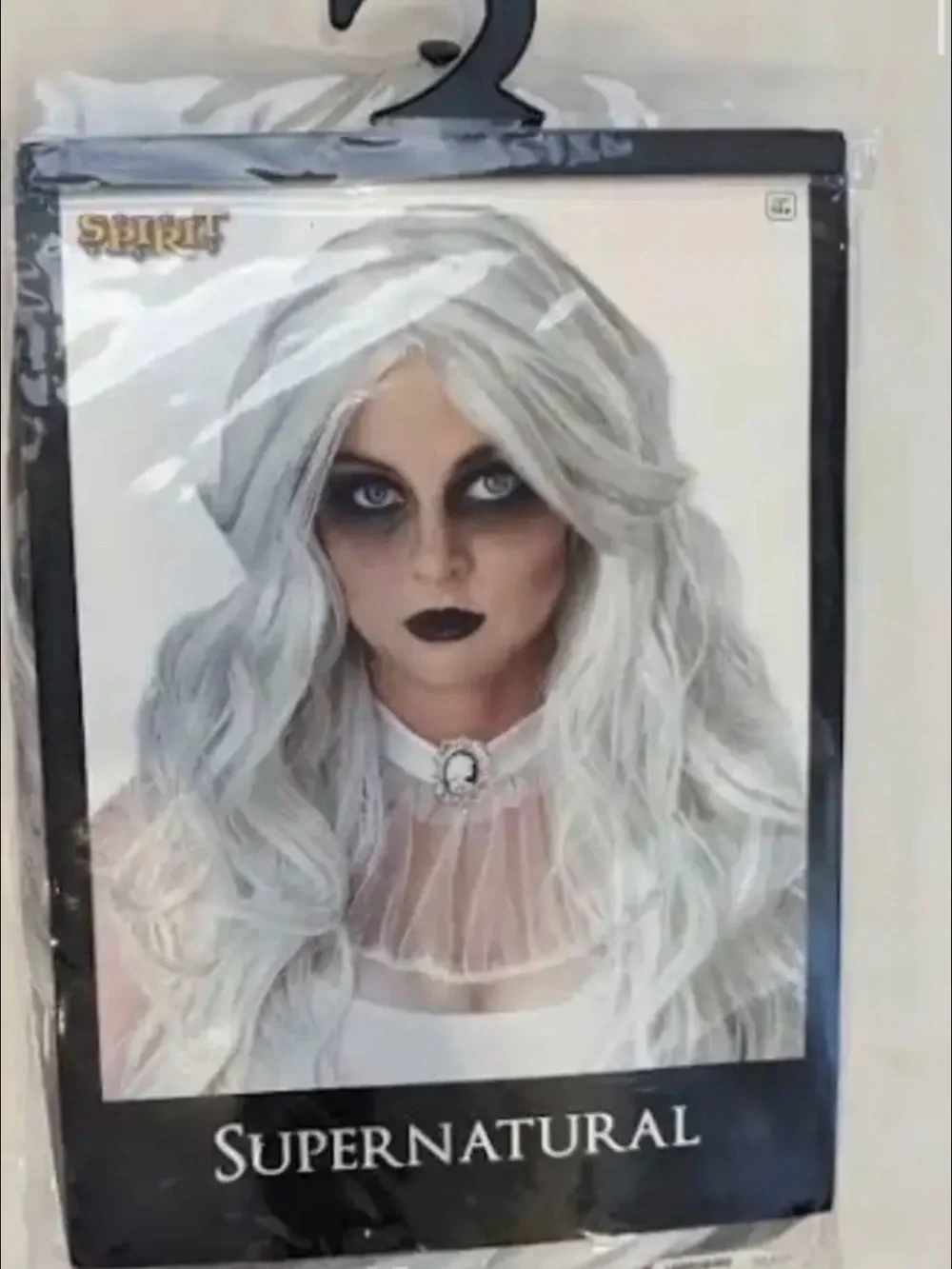 Spirit Long White Women's Supernatural Costume Wig